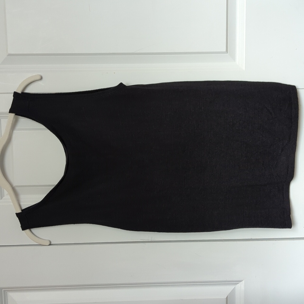 Black Silk Shell Medium Sweater - image 5